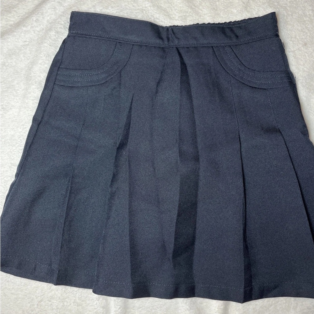 Nautica Dark Blue A-Line Skirt